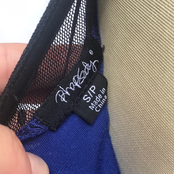 🌻 3/25 🌻 Rhapsody Body Con Dress Side Mesh Lace - Picture 6 of 7